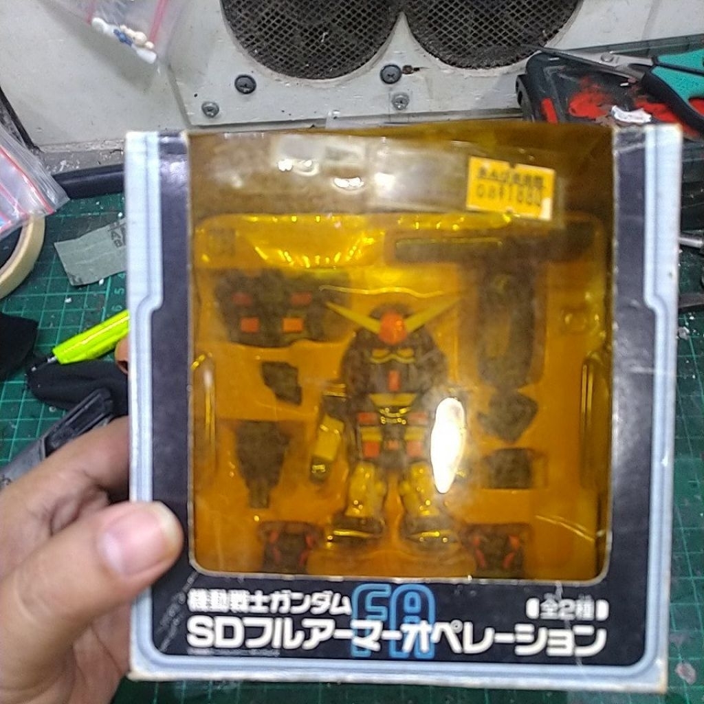 super rare SD gundam rx78 FA full armor banpresto ex series