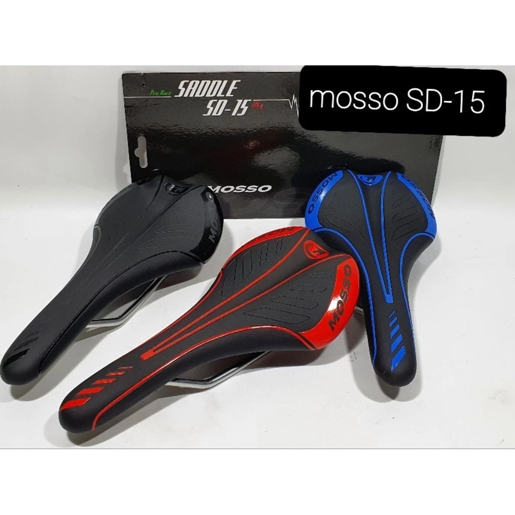 Sadel Sepeda Balap Roadbike Mosso SD15 Ringan