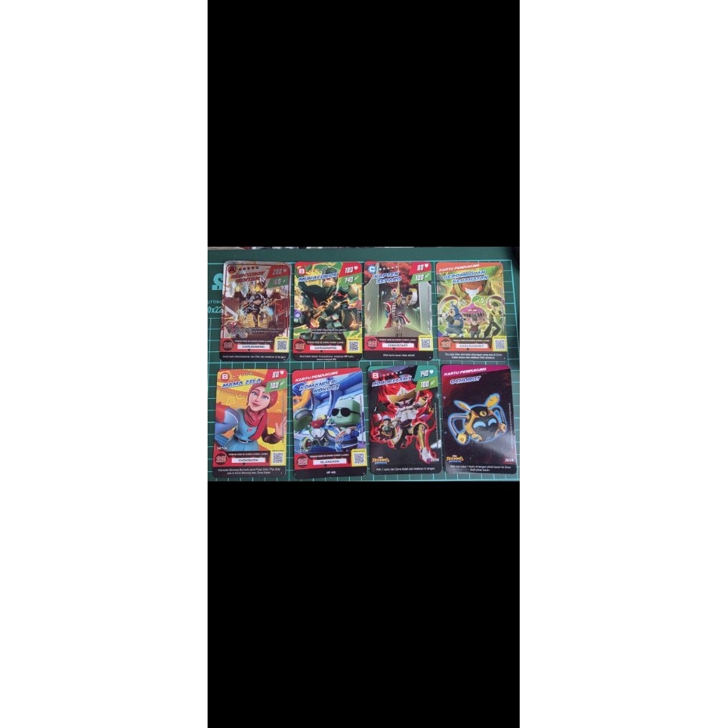 kartu boboiboy monsta galaxy card