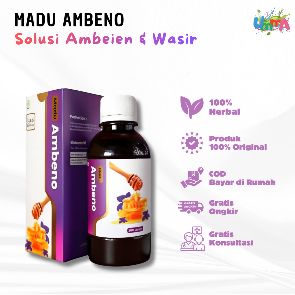 Madu Ambeno Atasi Obat Wasir Ambeien Herbal Untuk Stadium 1 Sampai 4 Ampuh dan Aman