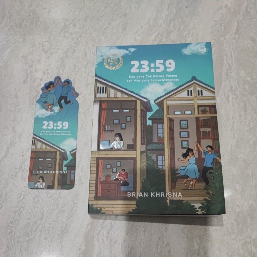 PRELOVED ORIGINAL BOOK 23:59 BRIAN KHRISNA
