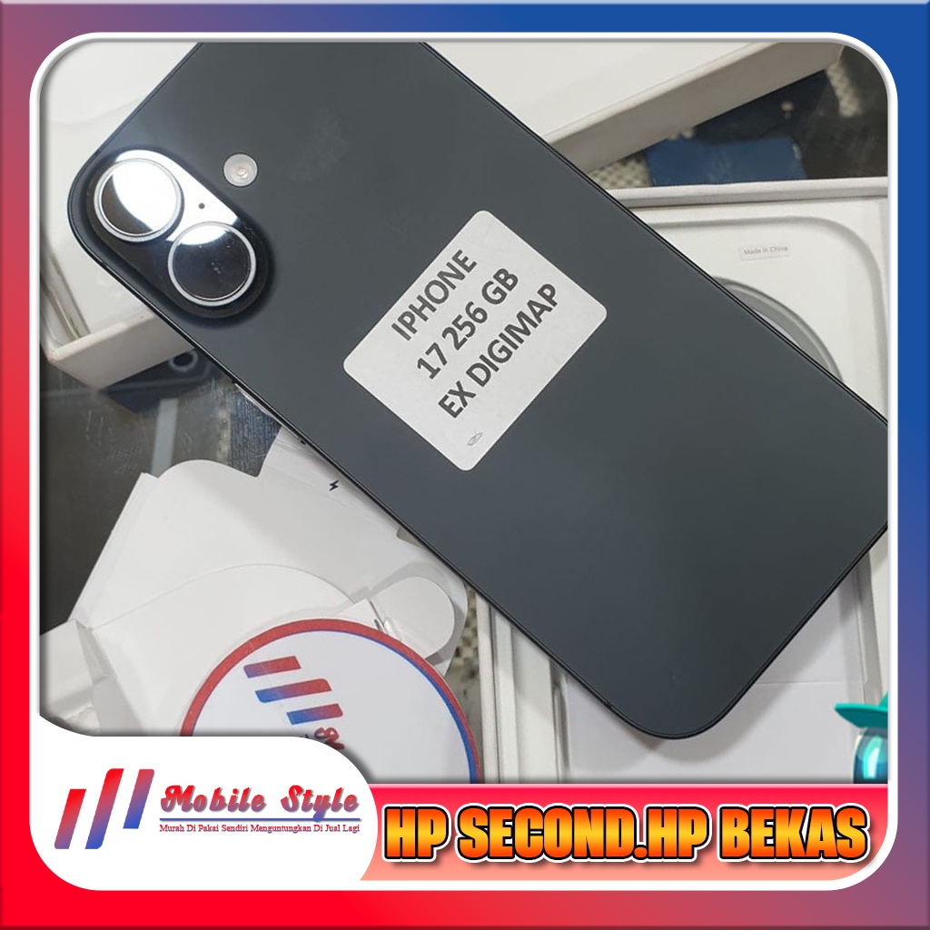 iPhone 17 Resmi Indonesi 256GB Resmi Second Mobile Style Store