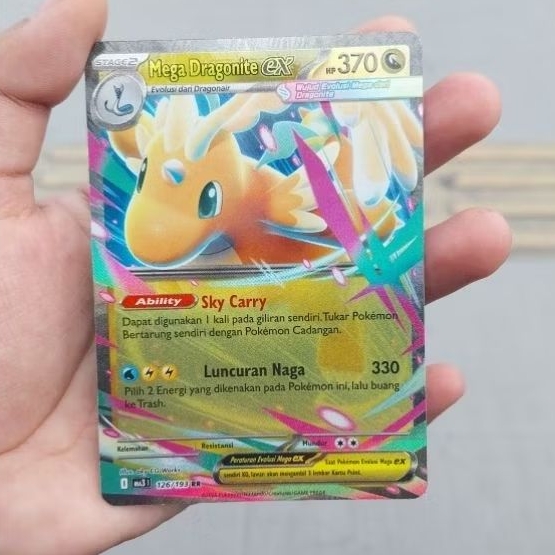 Mega Dragonite EX RR || Mega Impian EX Indonesia