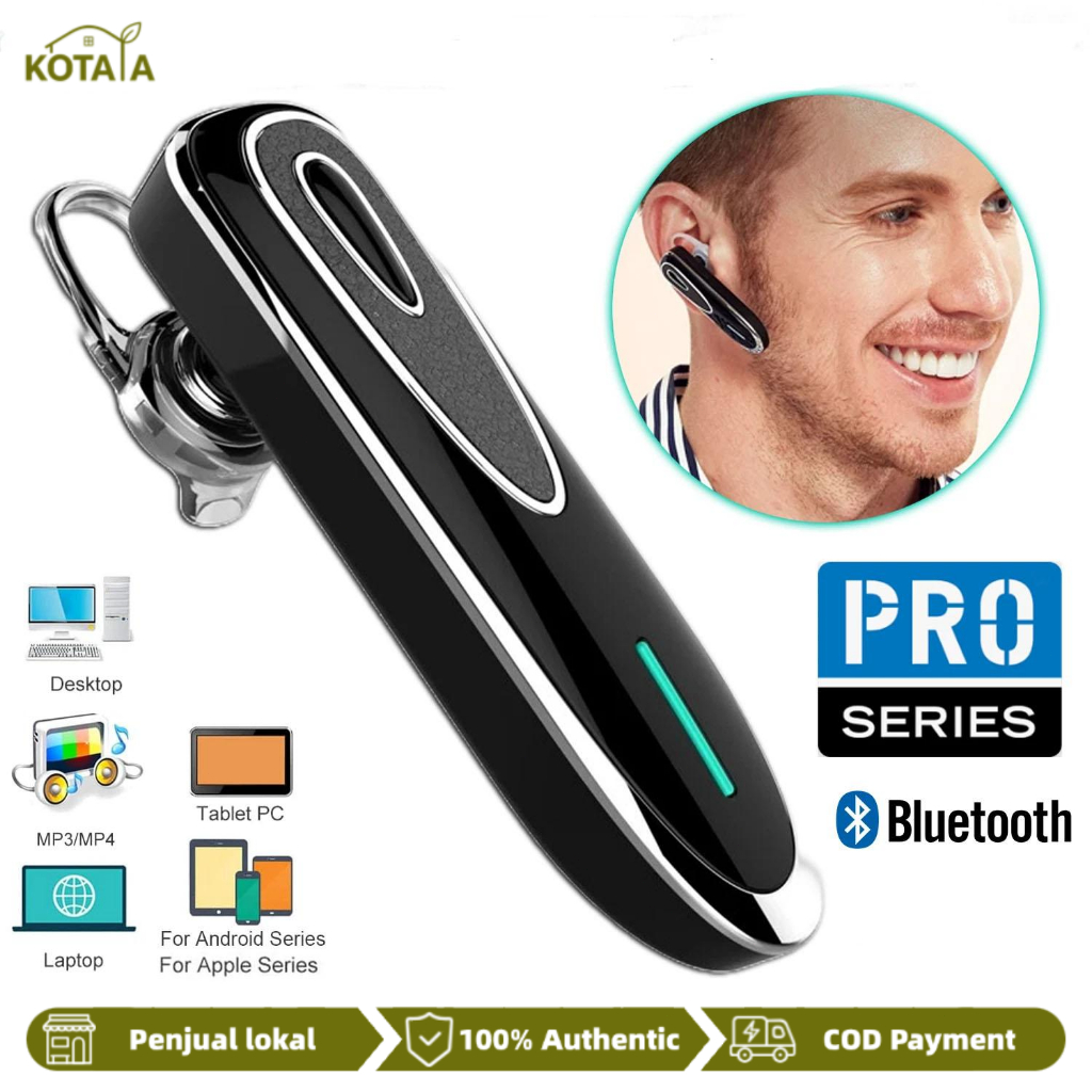 Headset Bluetooth K1 - Suara HIFI, Tahan Air, Baterai Tahan Lama