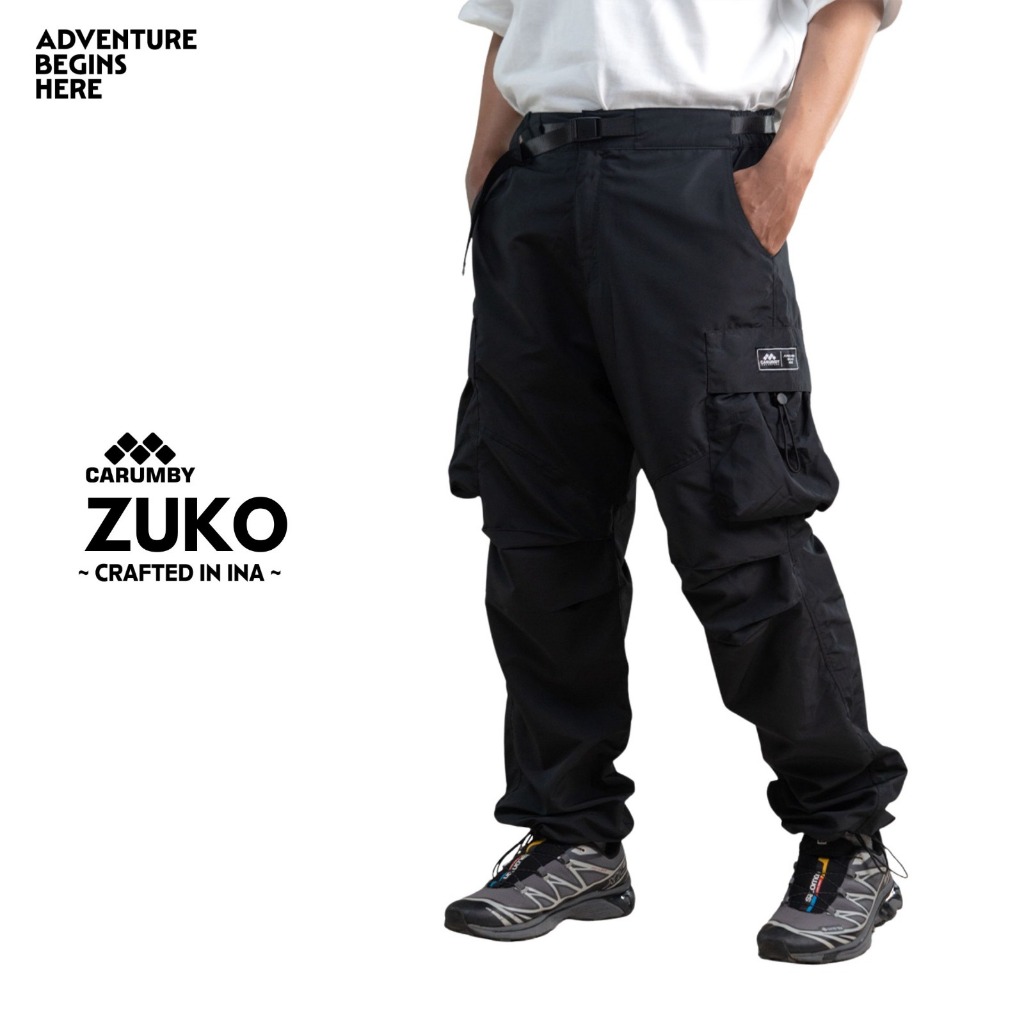 Celana ZUKO trackpants Carumby Cargo Unisex