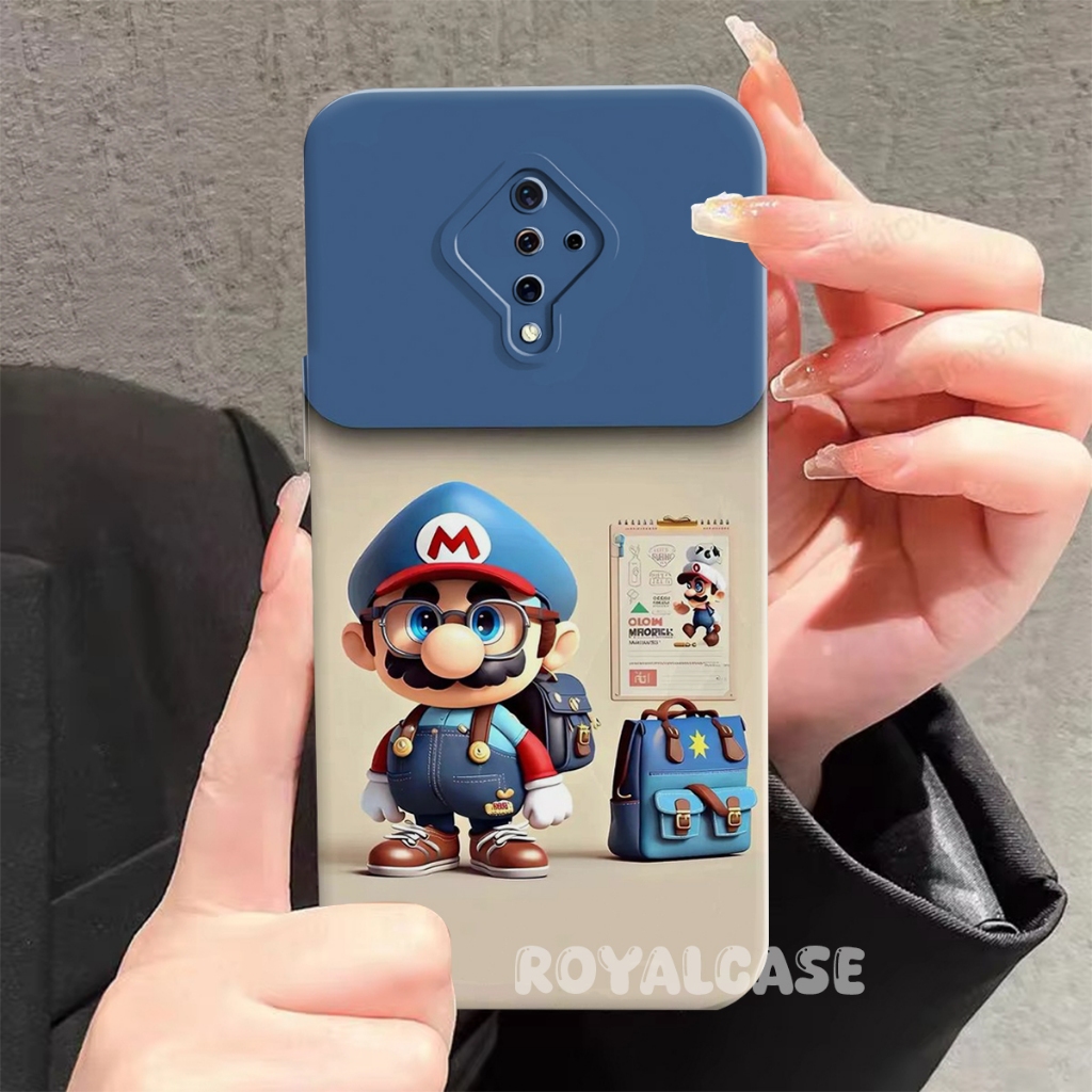 Softcase Vivo S1 Pro - Procamera - Motif Mario - Case Keren - Silikon TPU