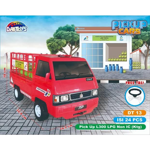 SUNWAYSTORE - Mainan Anak Mobil Pickup Gas LPG L300 / Mainan Miniatur Mobil Gas LPG / Mainan Mobil A