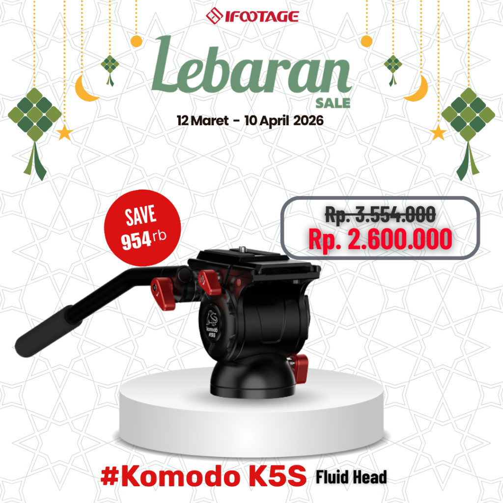 Ifootage Komodo K5S Fluid Head
