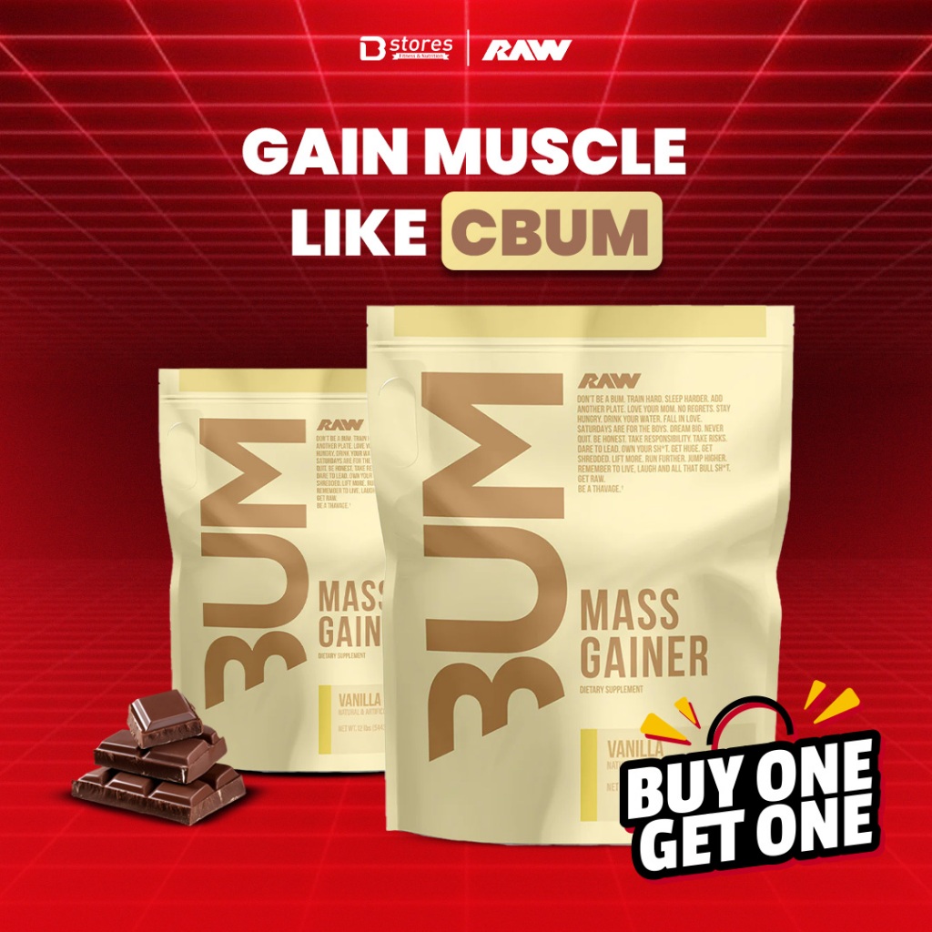 PROMO CBUM Raw Mass Gainer 12 Lbs Bstores
