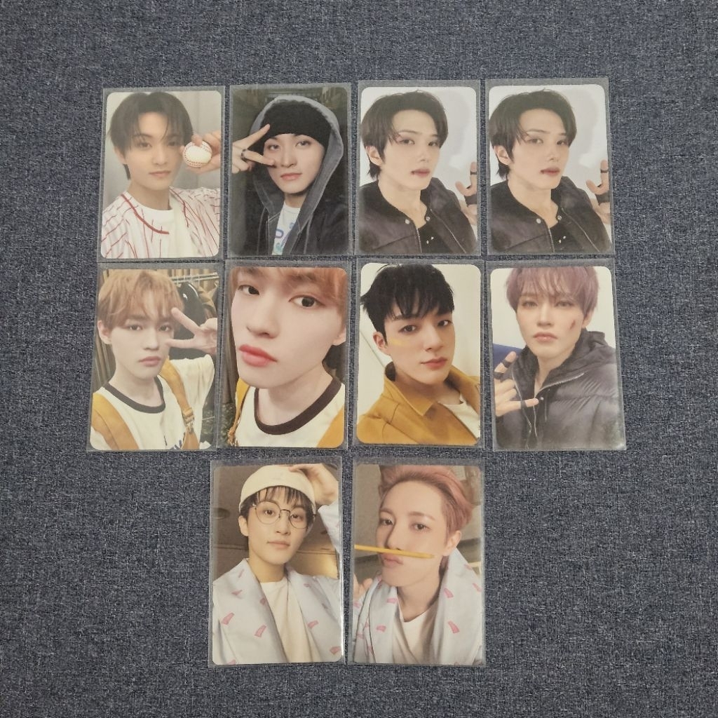 [ READY STOCK ] PHOTOCARD OFFICIAL NCT DREAM MOONLIGHT BEAT IT UP BIU BENEFIT GO BACK TO THE FUTURE 