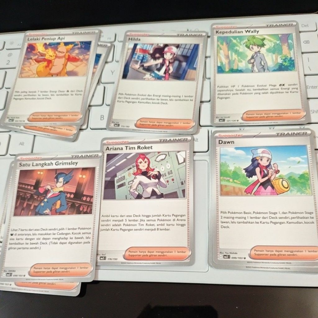 Suppoter Pokemon TCG Indonesia Dawn Kepedulian wally hilda ariana grimsley
