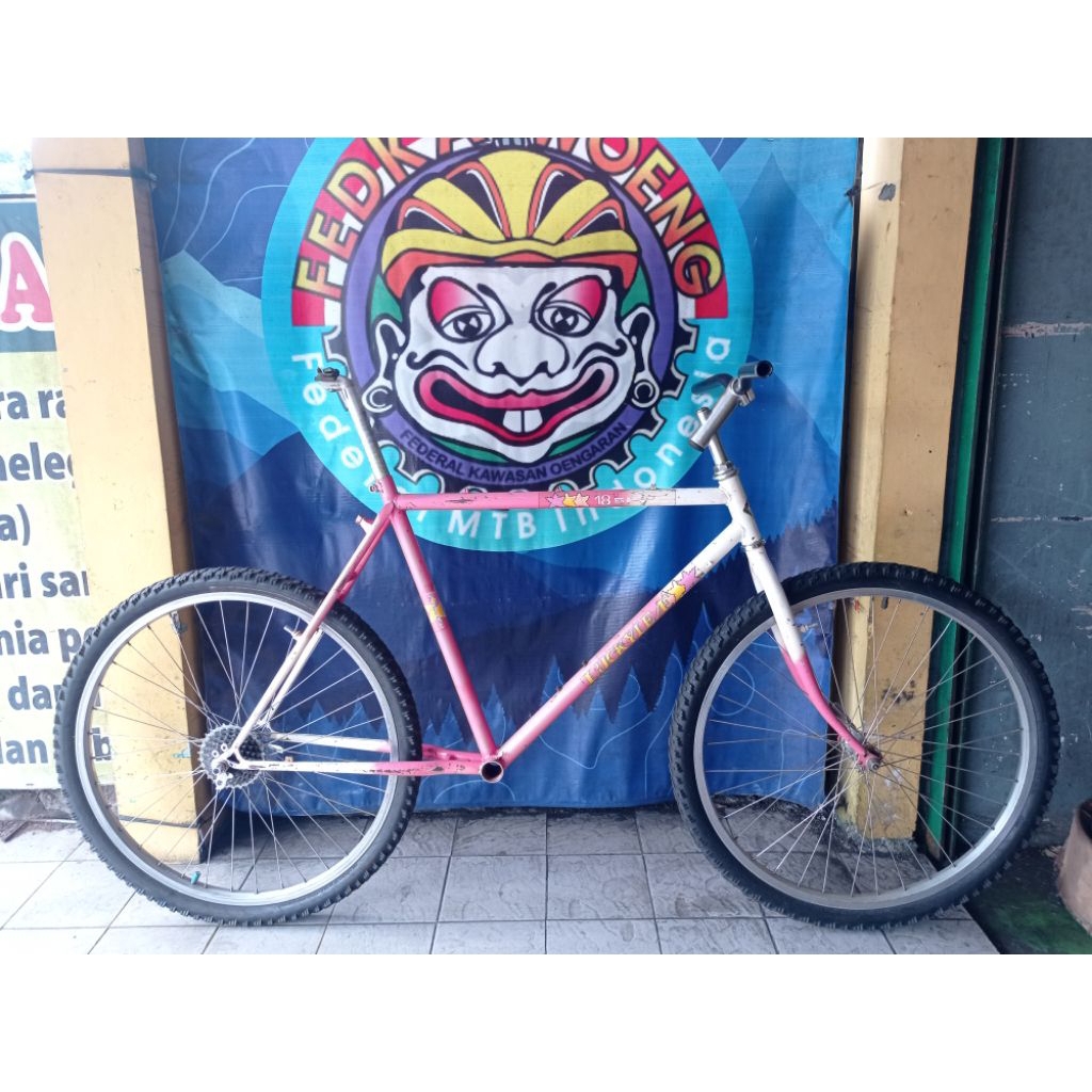 Frame set sepeda 26 size 21 inci federal gravel jadul