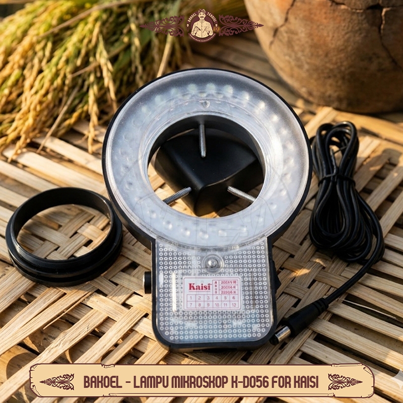 Lampu Mikroskop Kaisi 56 LED Black / Lampu Mikroskop KAISI K-D056 56LED / LED Mikroskop Kaisi