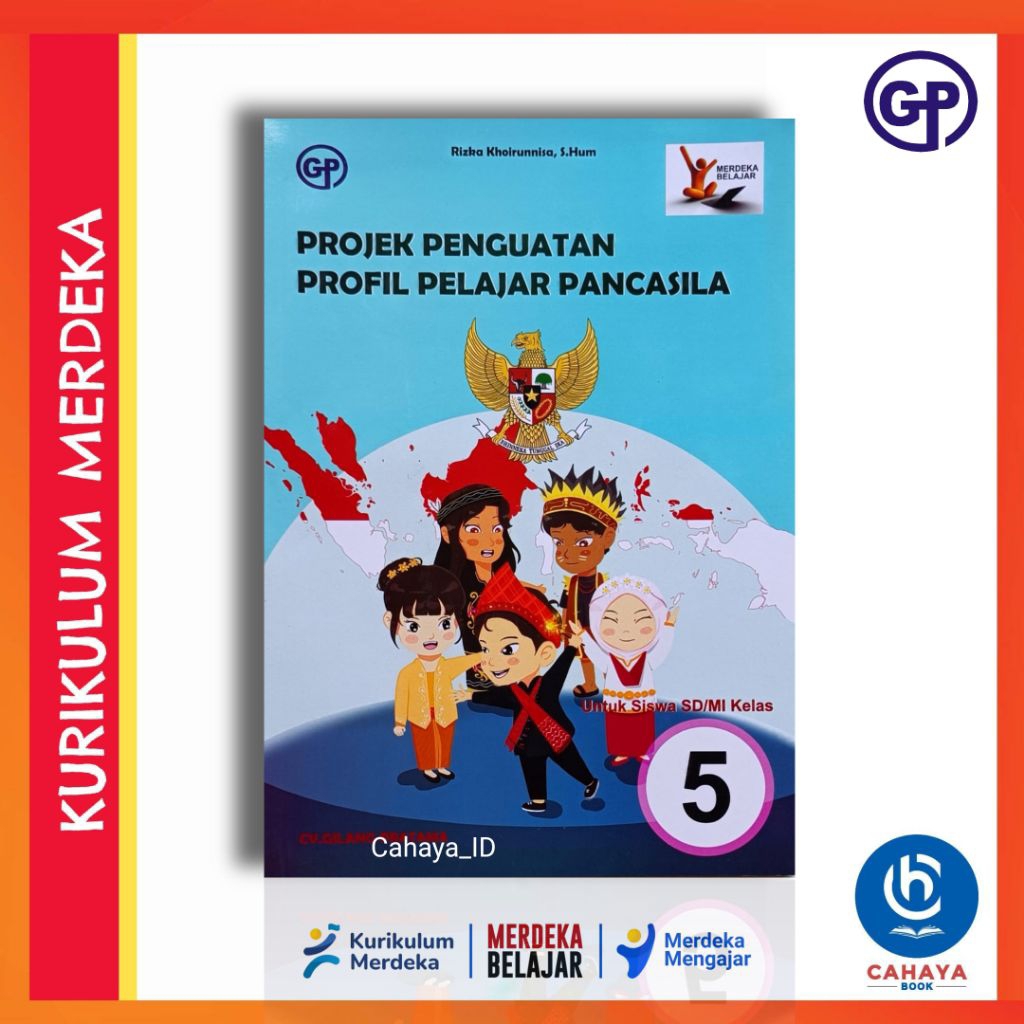 Buku P5 Kelas 5 SD/MI Kurikulum Merdeka