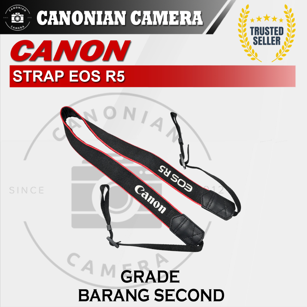 Strap Kamera Canon Eos R5 Mirrorless Original