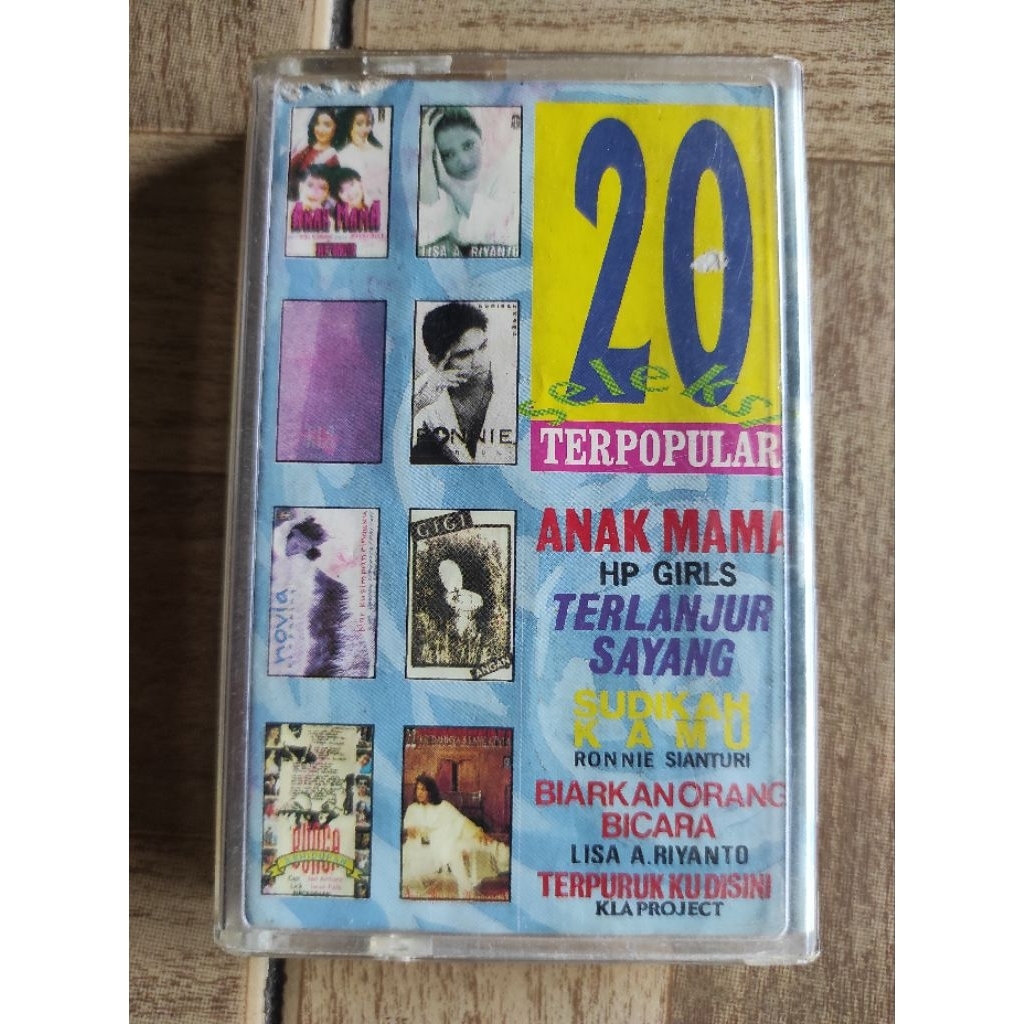 kaset pita 20 seleksi terpopuler