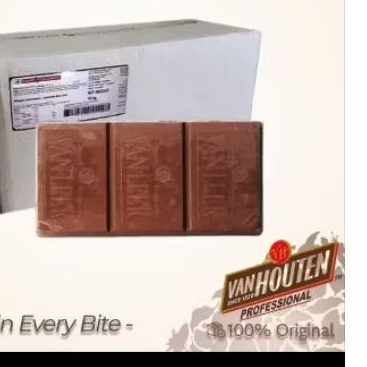 Van Houten milk compound 200g potongan