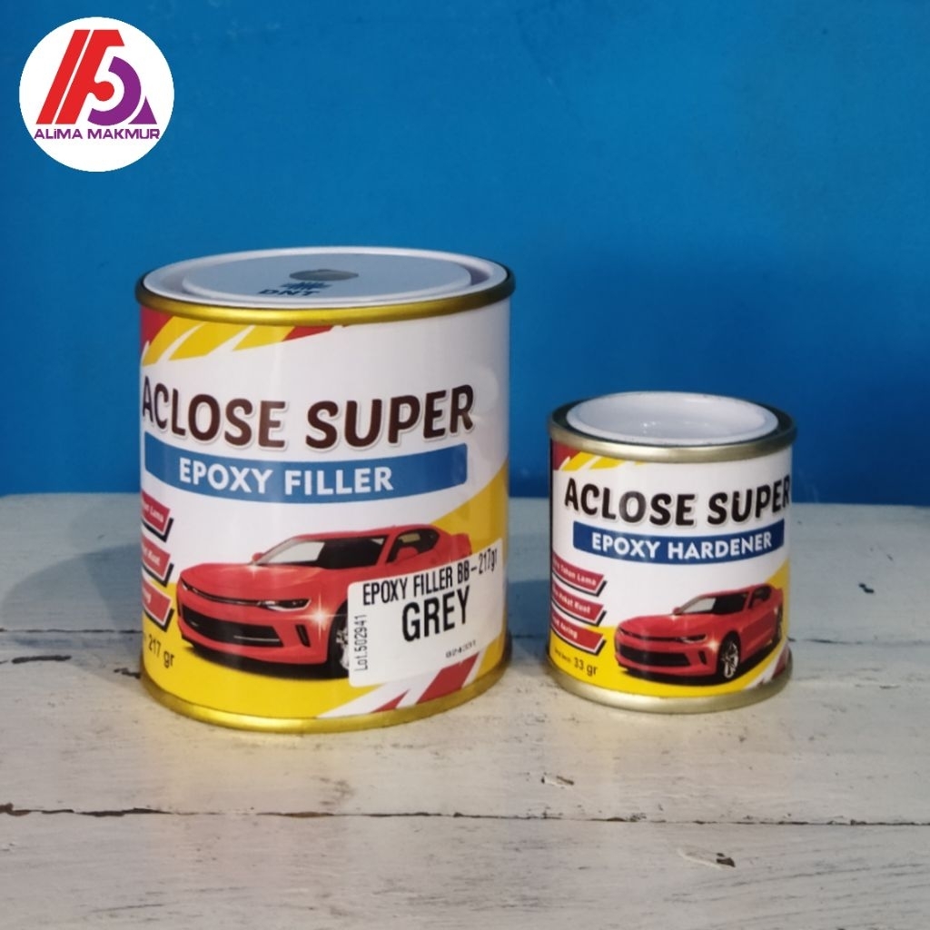 Epoxy Filler DNT Grey 250gr / Epoxy DNT Abu / Epoxy Grey / Poxy Abu