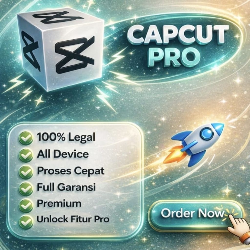 TEMPLATE CAPCUT PRO PREMIUM BERGARANSI AMANAH