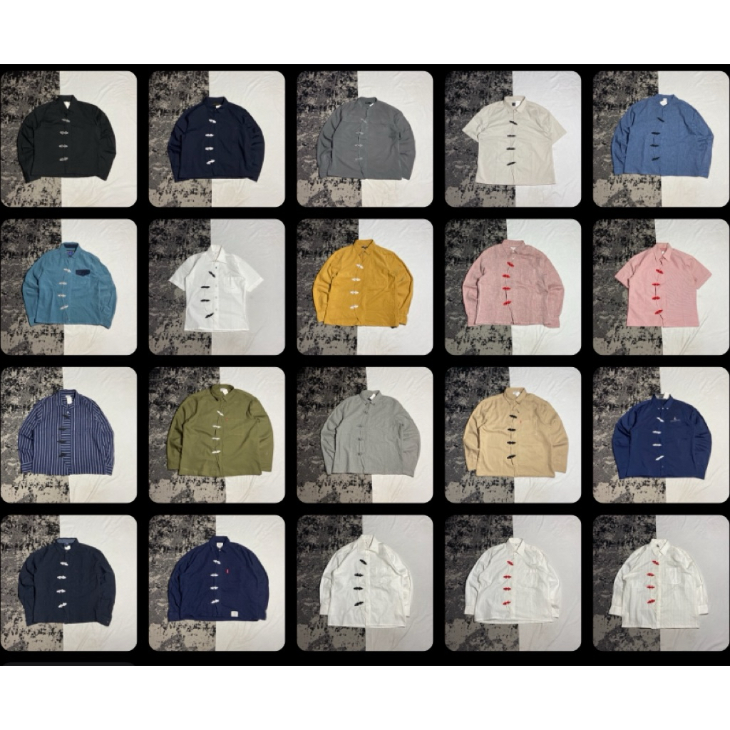 REWORK CHEONGSAM BOXY SHIRT