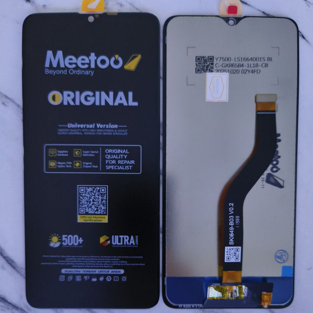 LCD SAMSUNG A20s ORIGINAL MEETOO