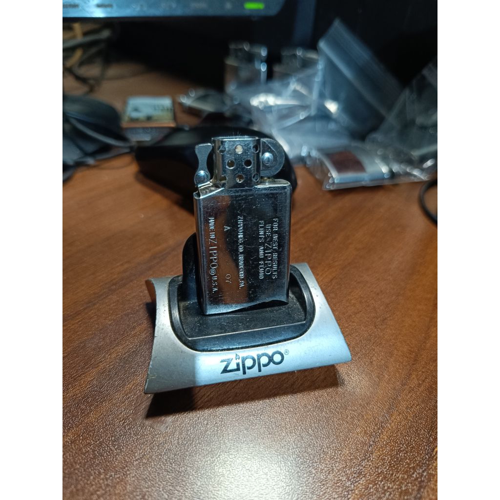 Zippo Insert Slim 2007 Stamp A-07 NOS