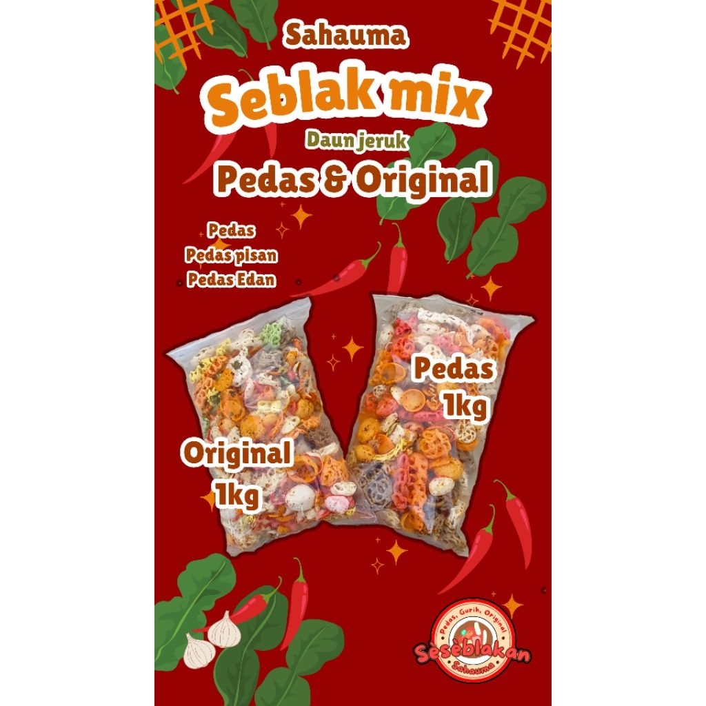 Seblak Mix 1kg Seblak mix 500 Seblak Mix Seblak Mix Campur Seblak mix Kerupuk Seblak Mix Krupuk Sebl