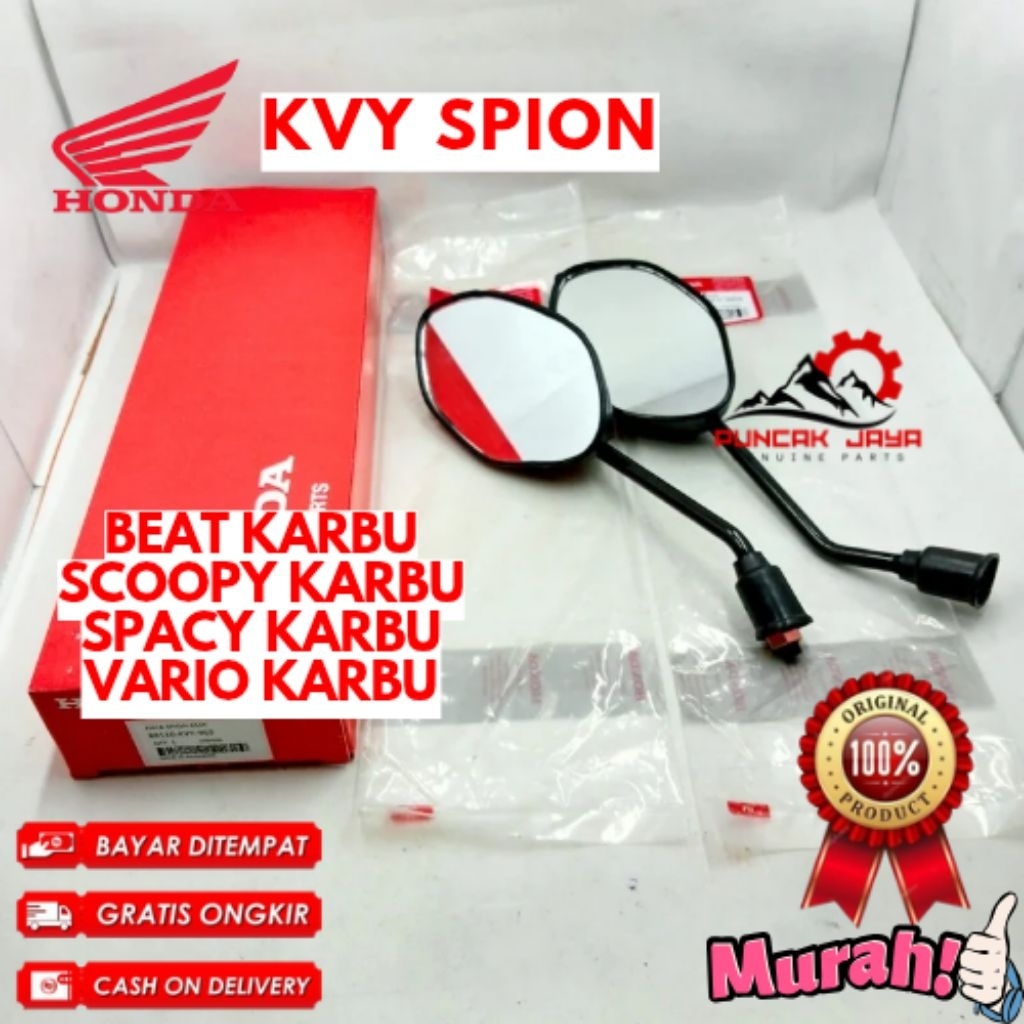 SPION ORIGINAL HONDA KODE KVY, SPION BEAT KARBU, SPION SCOOPY KARBU, SPION SPACY KARBU, SPION VARIO 