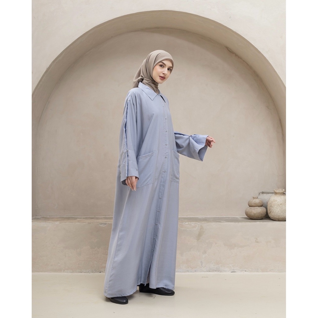 abaya sandwash - maryam abaya - abaya A line abu abu