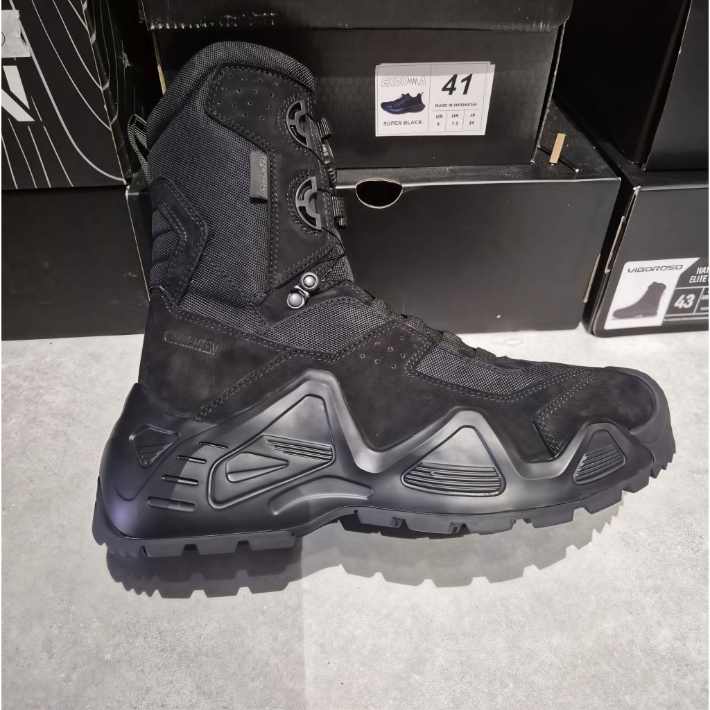 SEPATU PDL VANGUARD BOOTS GEVECHTEN BLACK AND COYOTE