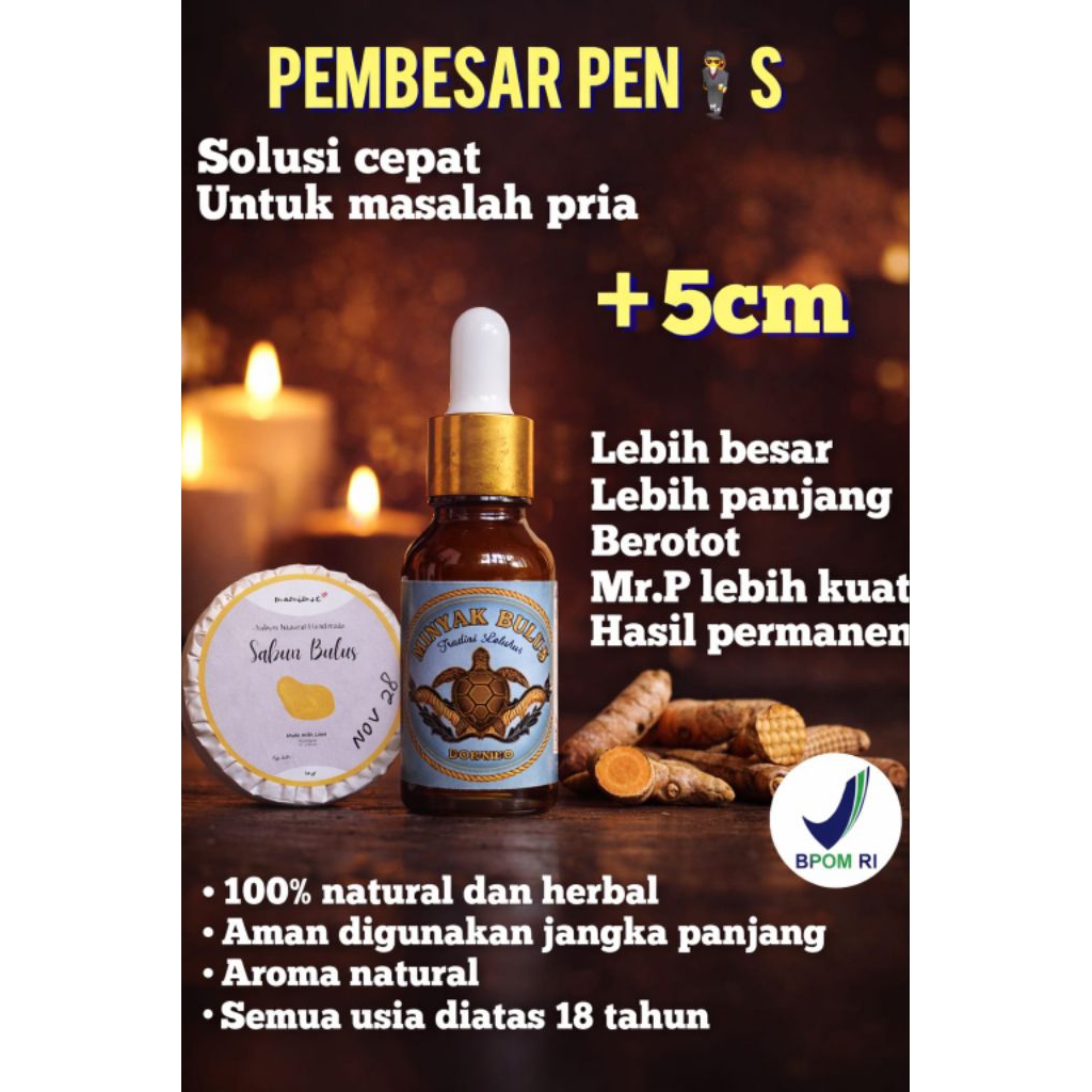promo minyak bulus + sabun bulus - minyak bulus borneo - minyak bulus 100% original