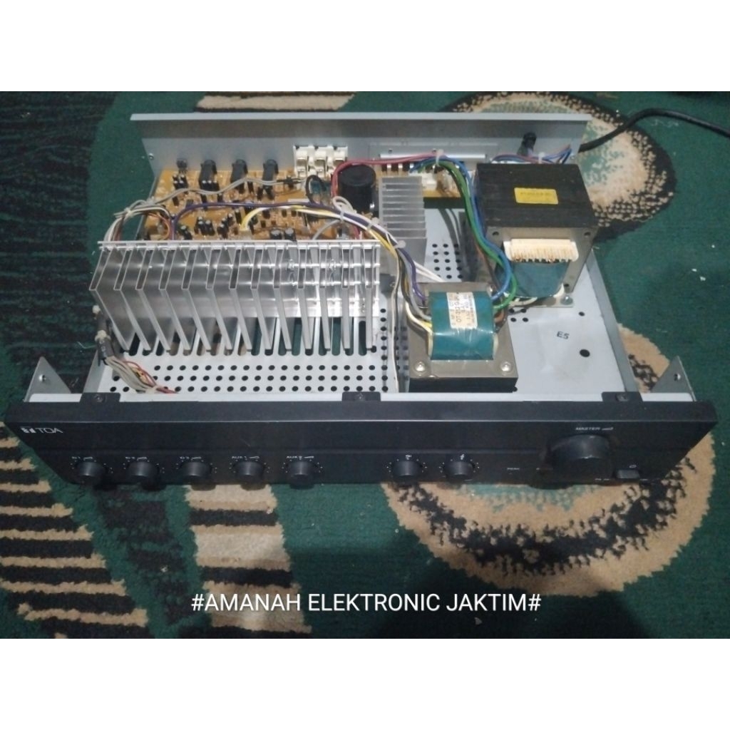 Ampli TOA ZA-2120 kondisi 90-95% 100%Original