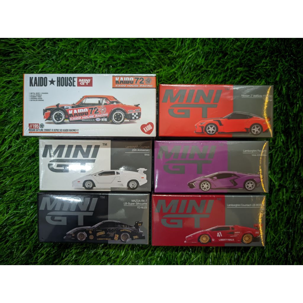 diecast mini scale miniGT