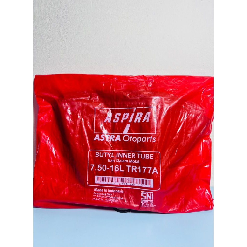 BAN DALAM MOBIL TRUK RING 16 ASPIRA PENTIL PANJANG 750-16L