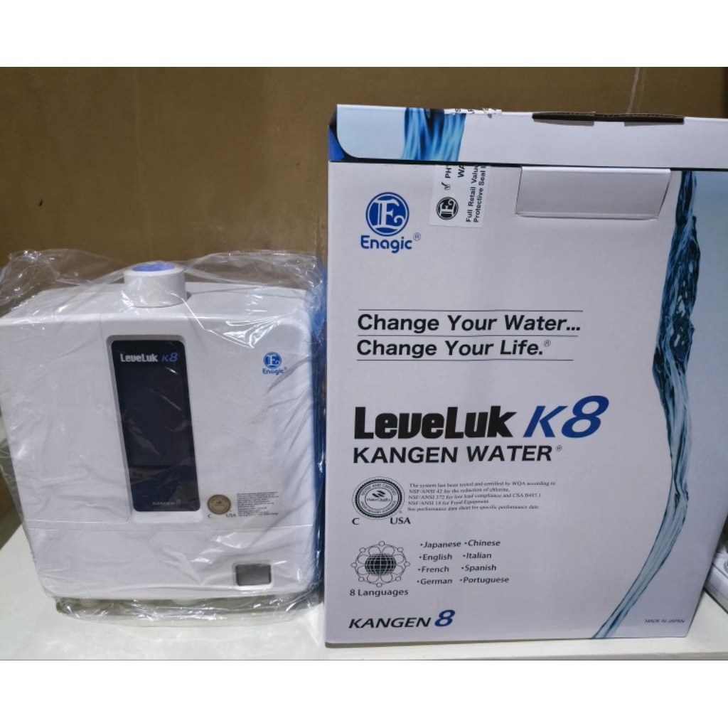 mesin kangen water K8 baru segel 8plat best antioxidant