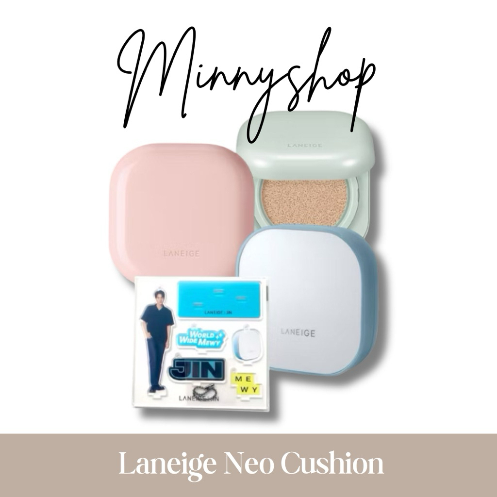 LANEIGE Neo Cushion Mewy x Jin BTS SPF 42 PA++ / Matte & Glow SPF 46 PA++ [Original BPOM] [Mewy Cush
