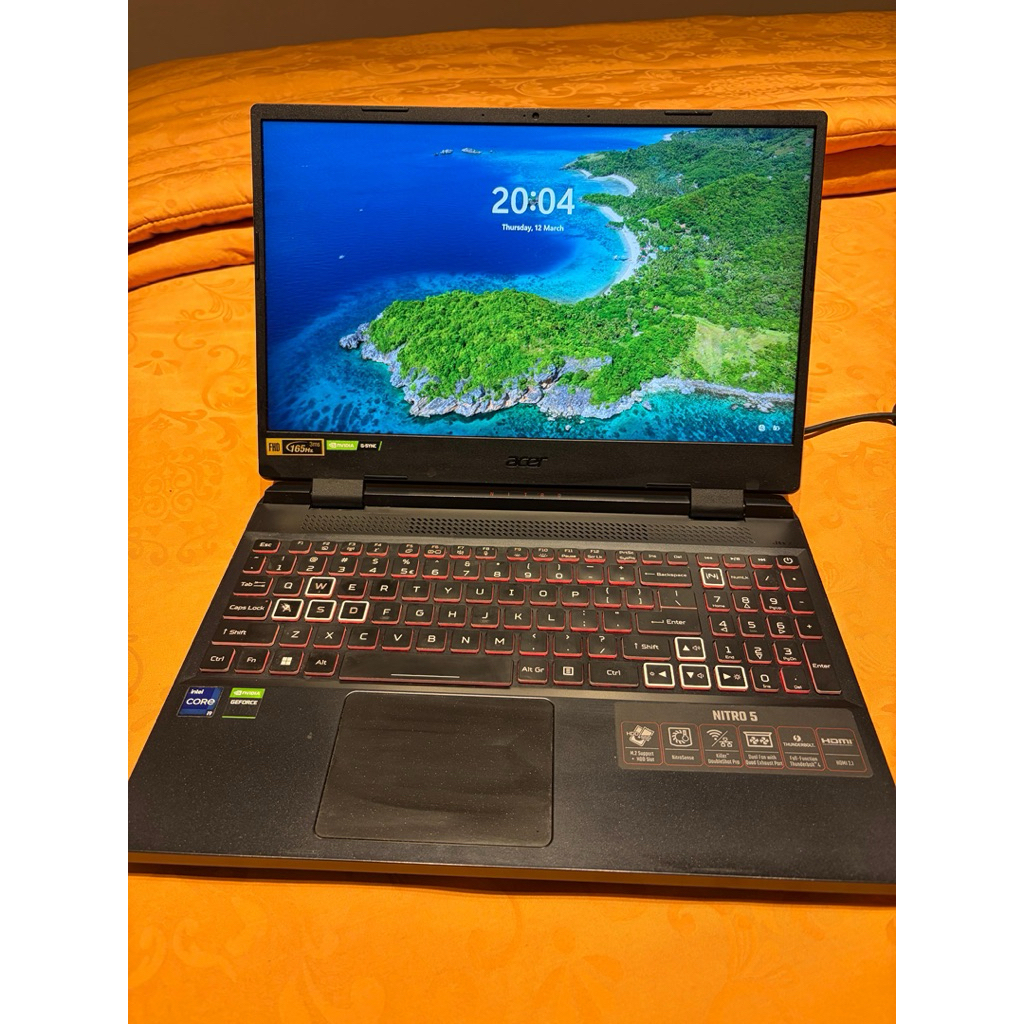 Laptop Acer NITRO 5 GAMING AN515-58 Intel Core i9-12900H RAM 16GB RTX 3060