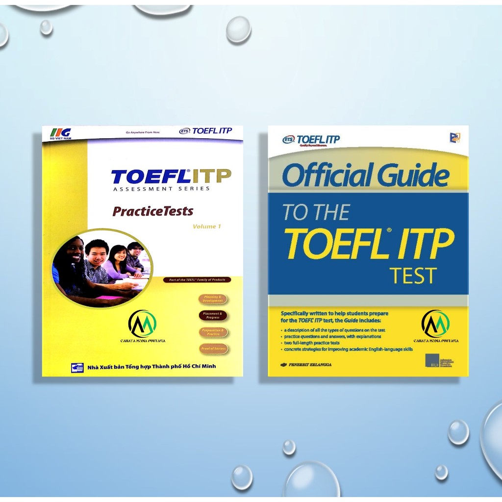[Penerbit Erlagga] TOEFL ITP PRACTICE TEST & OFFICIAL GUIDE TO THE TOEFL ITP TEST