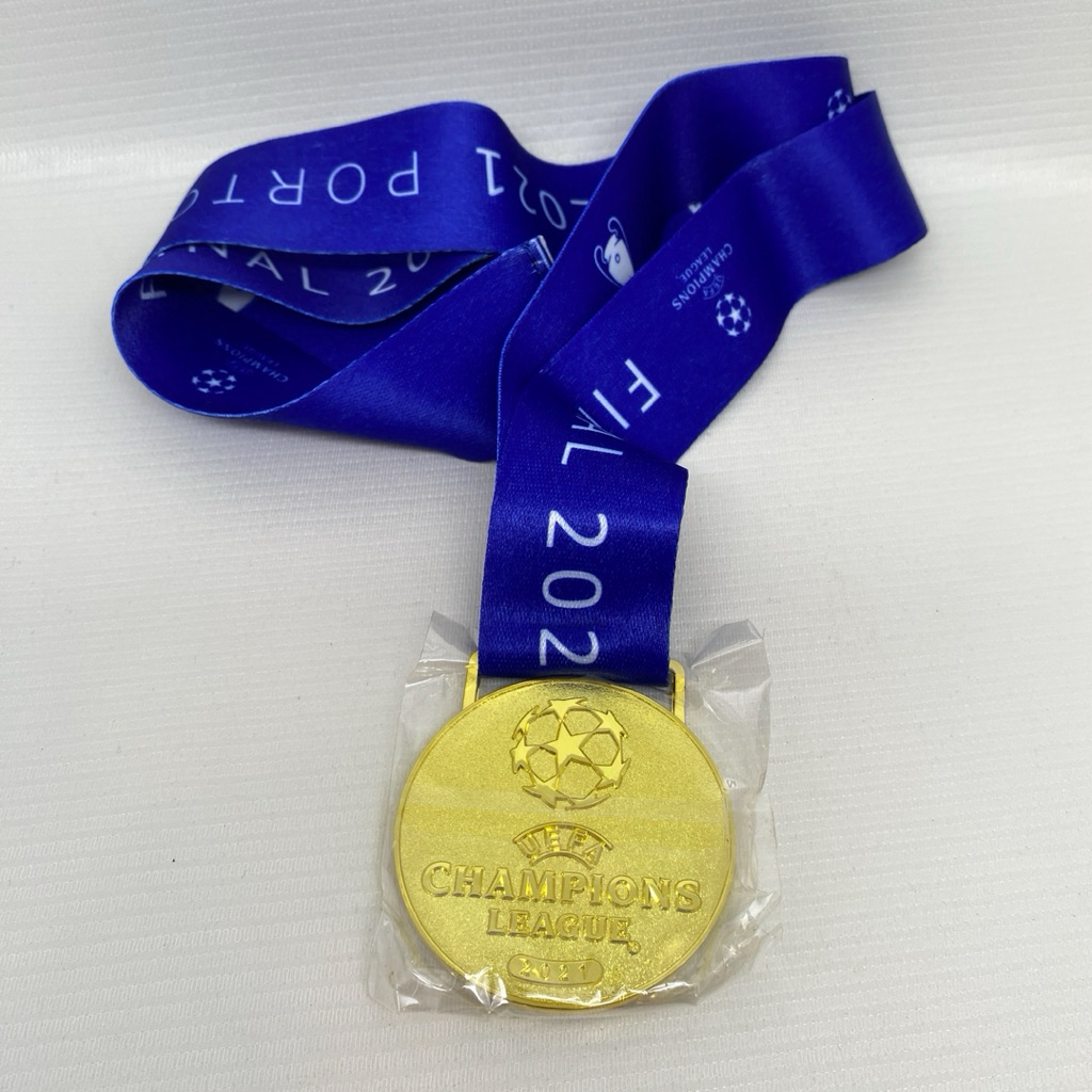 Medali UCL UEFA Champions League Final 2021 Porto Chelsea Football Medal