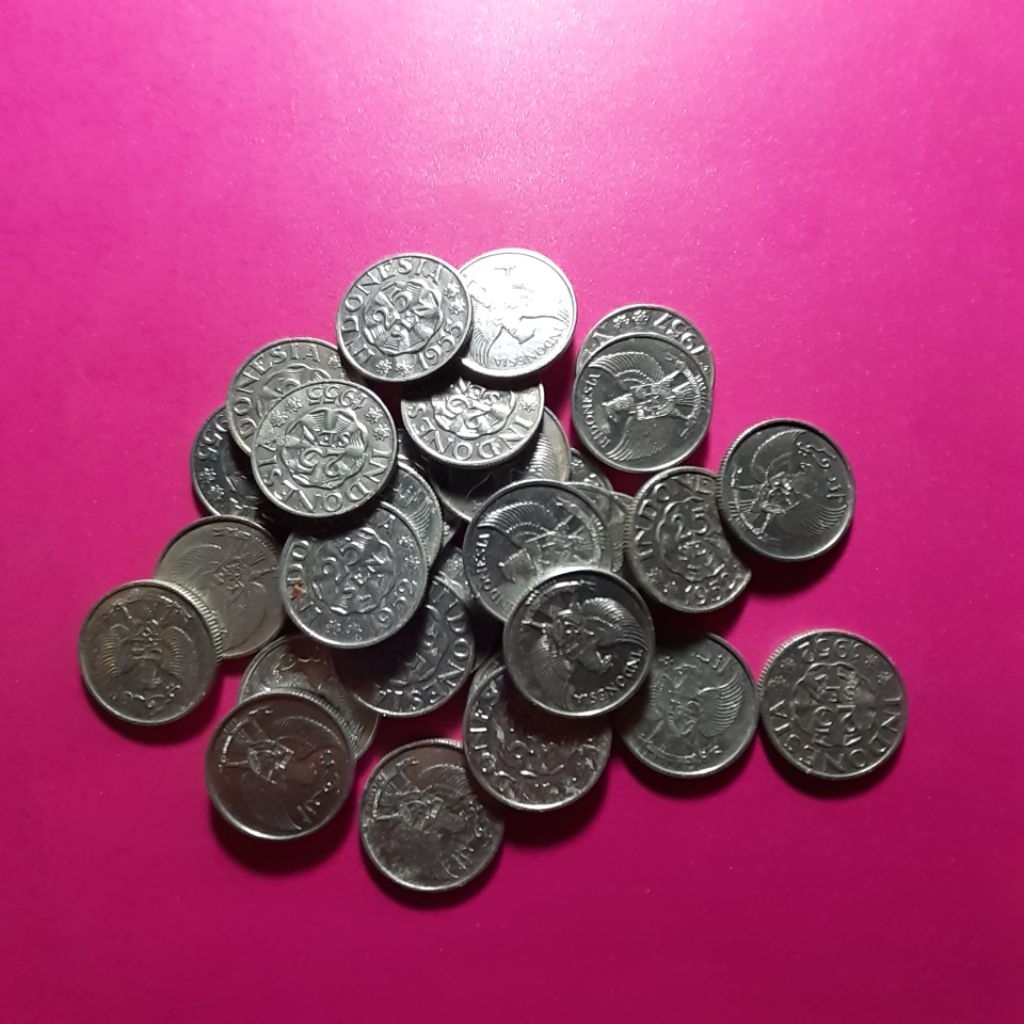 uang koin 25 sen