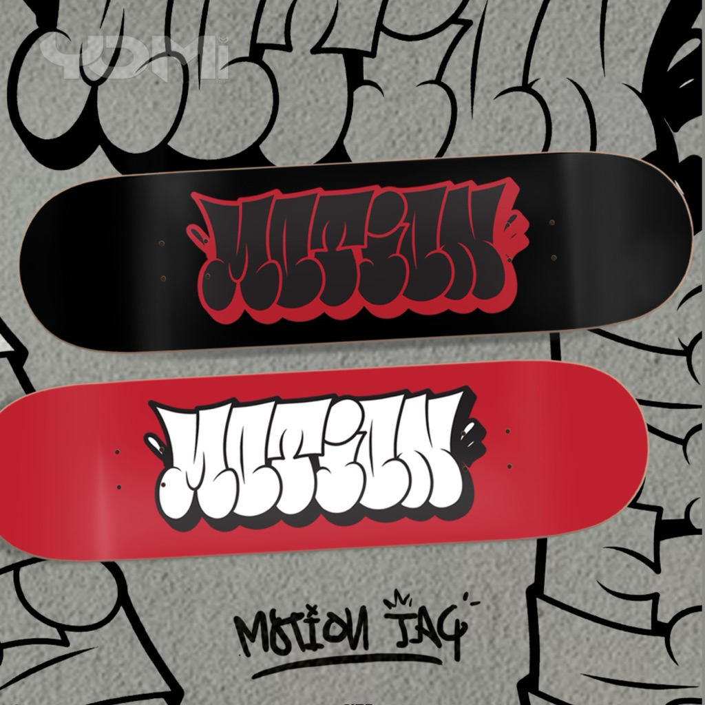 Motion Skateboard Deck OG Tag Series Ukuran 8.0 8.25 | Papan Skateboard
