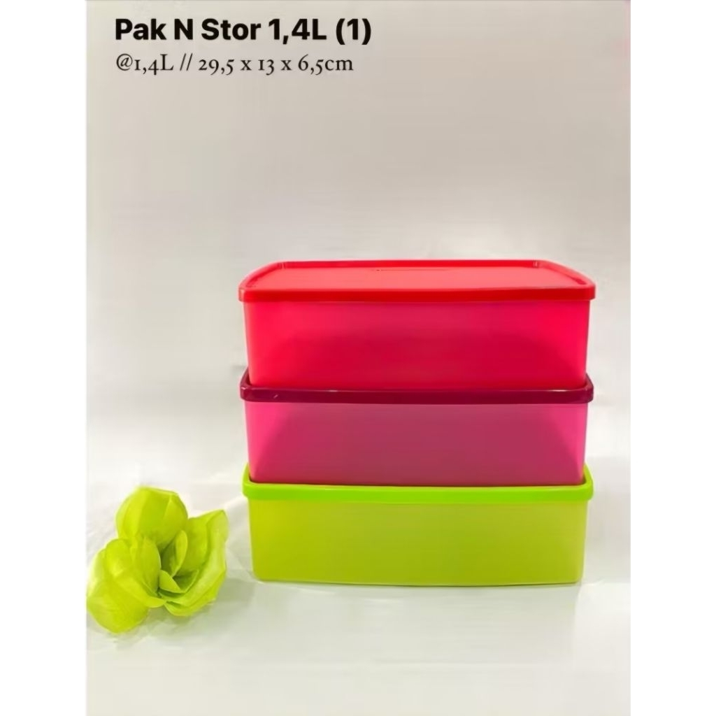 Pak n Store Tupperware kapasitas 1.4 liter