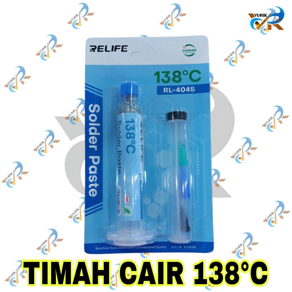 TIMAH Pasta 138°C RELIFE RL-404S Timah cair 138 Derajat