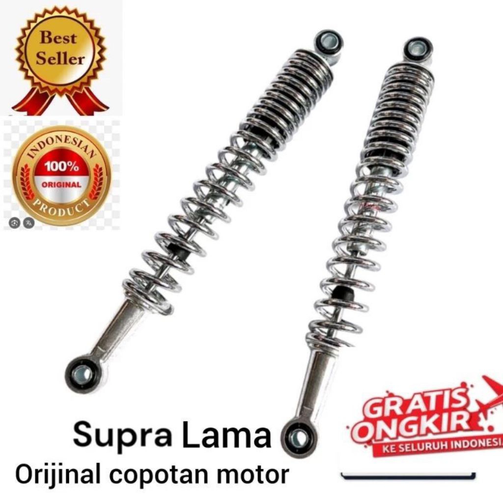 Shock belakang honda supra fit, supra x ori copotan