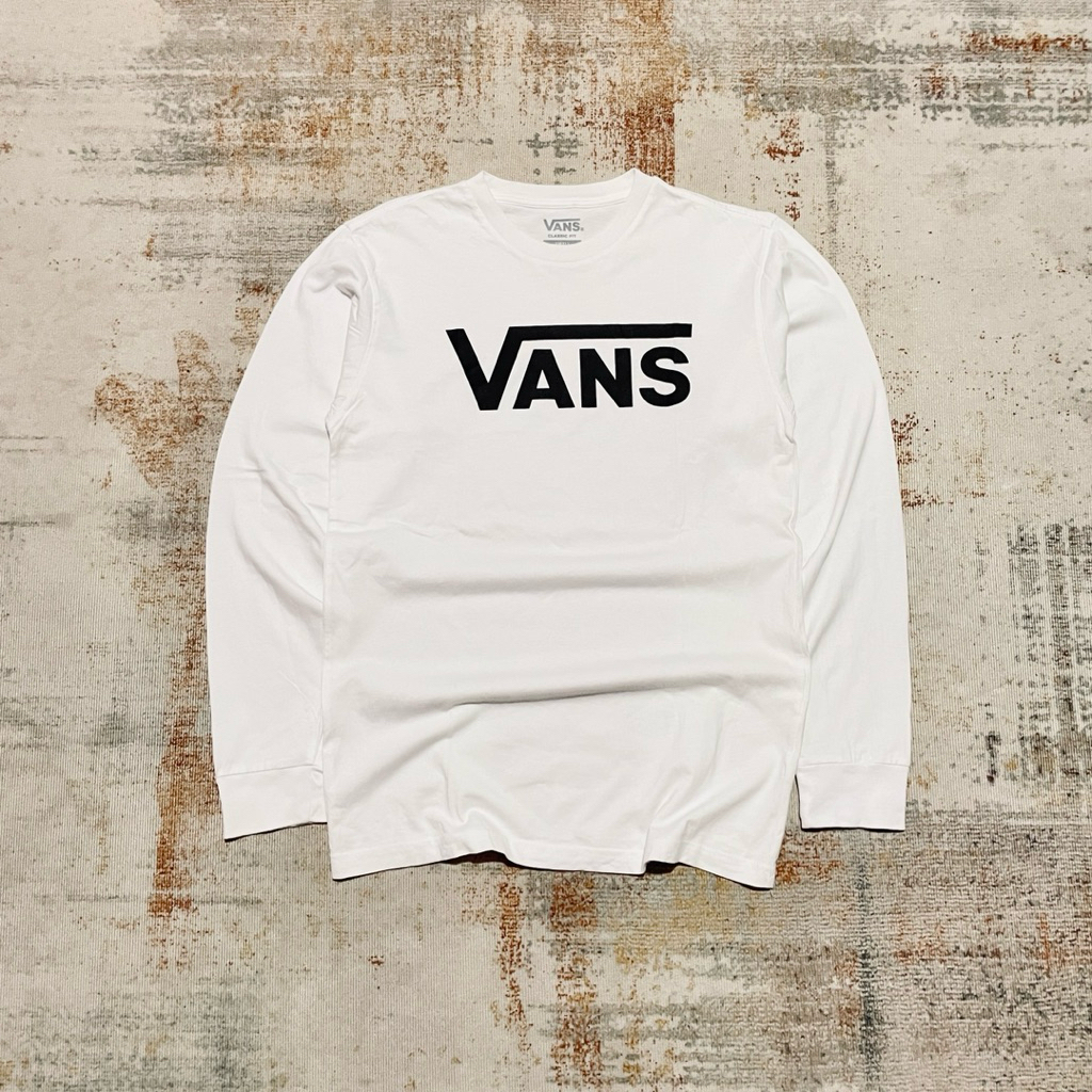 Vans Tshirt White Longsleeve
