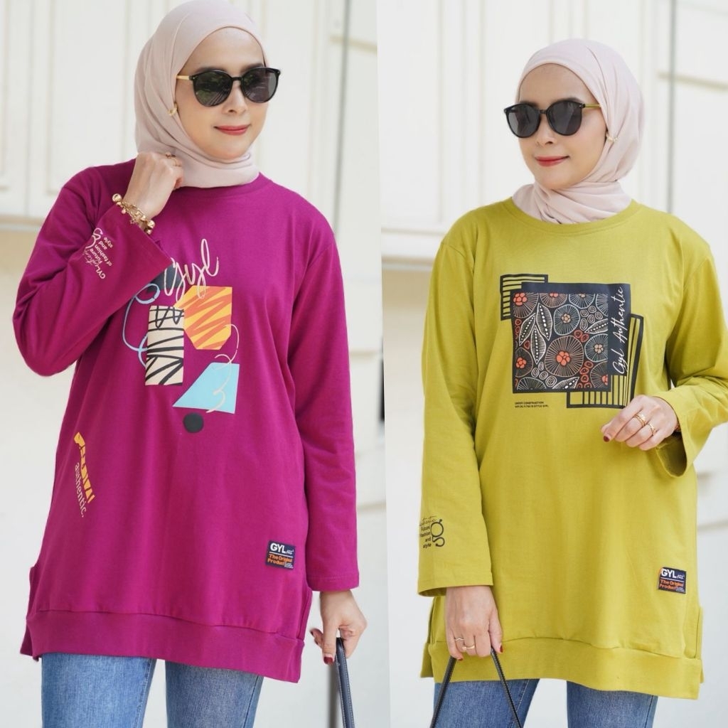NEW tunik kaos ban bawah GYL AUTHENTIC