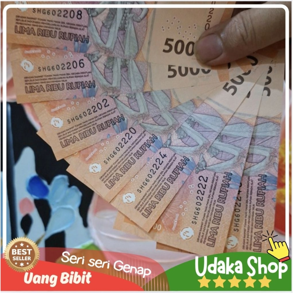 Uang Bibit Seri Genap 5K 5000