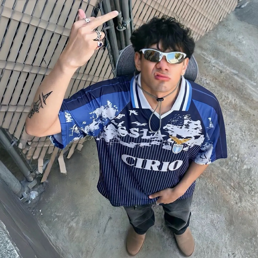 Kaos Jersey Vintage Lazio / Kaos Pria