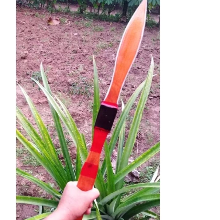 TOMBAK KYAI PLERET - TOMBAK KAYU - TOMBAK MAINAN - TOMBAK KERATON - TOMBAK MAINAN ANAK