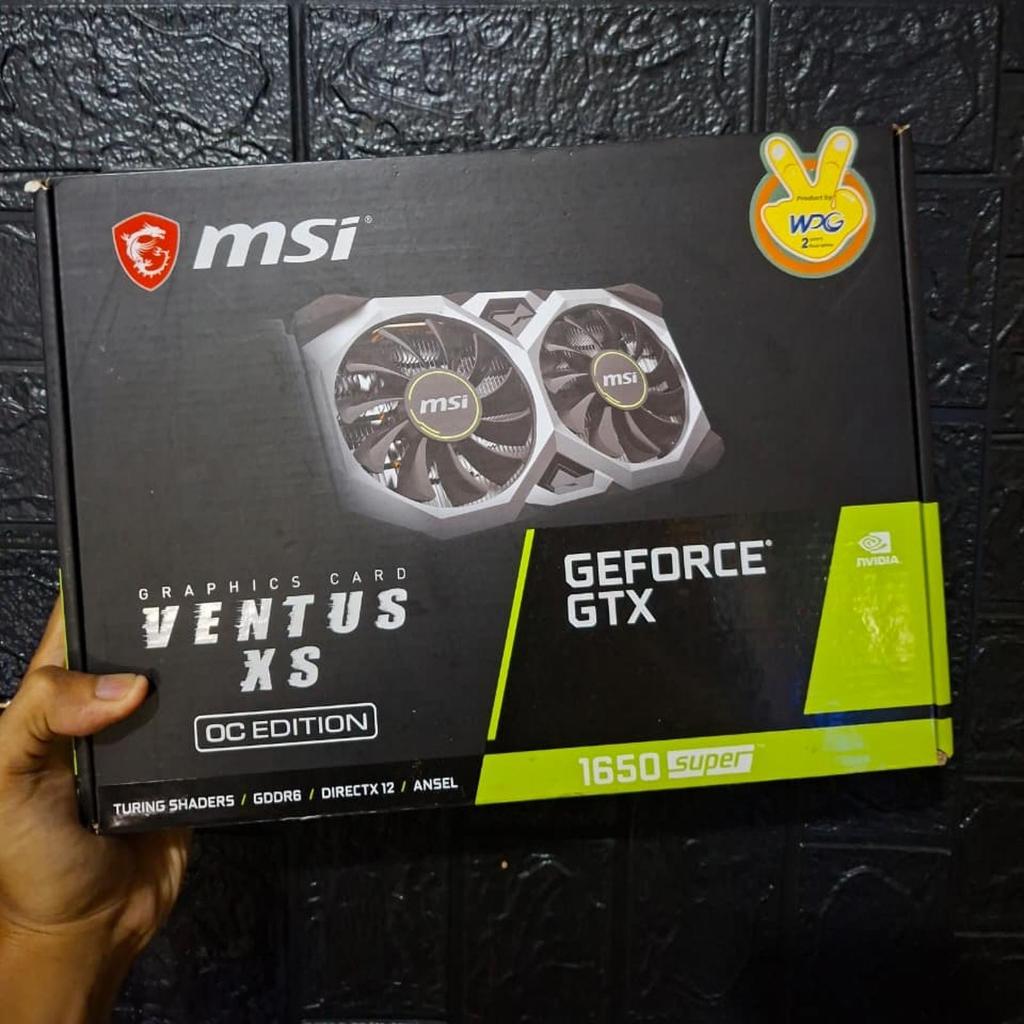 VGA MSI GTX 1650 SUPER VENTUS XS OC SECOND
